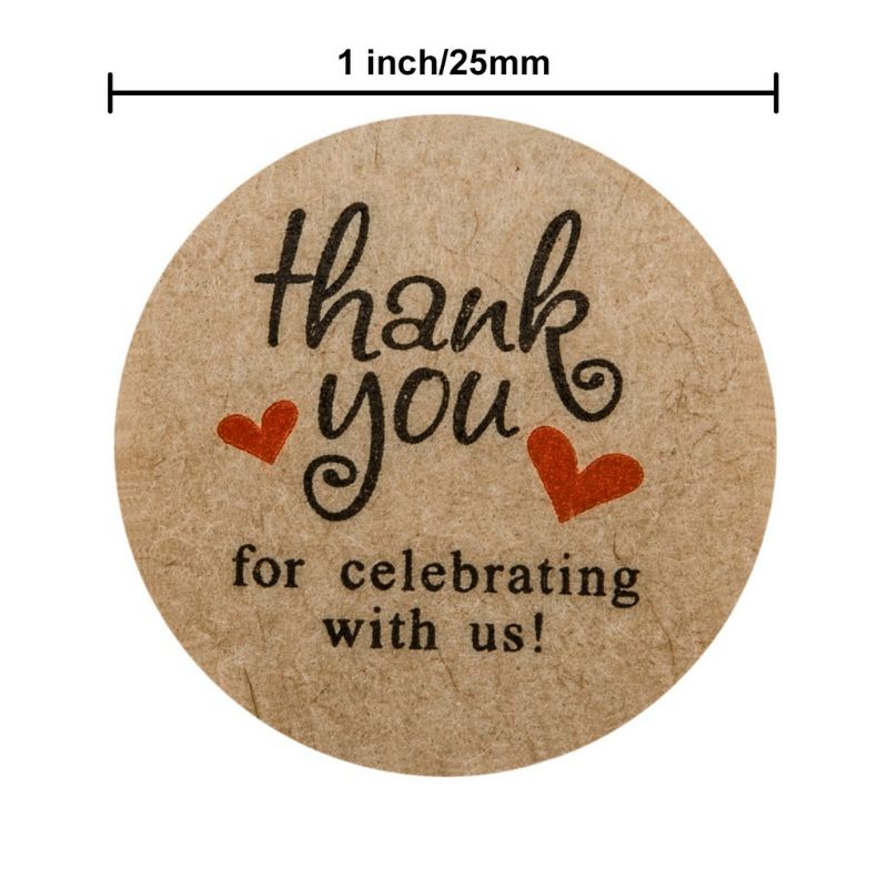 Cuộn nhãn dán sticker 500 miếng