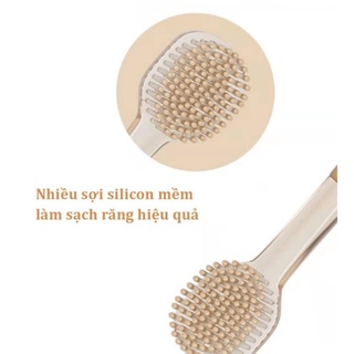 Rơ lưỡi và bàn chải silicon cho bé