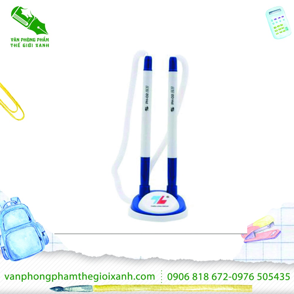 Bút Bi Dán Bàn Đôi PH - 02