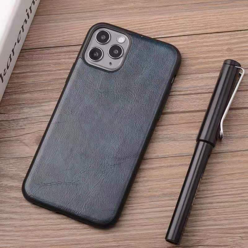 Ốp Điện Thoại Da Nhám Phong Cách Retro Sang Trọng Cho iphone 11 12 13 Pro MAX XS XR X 7 8 Plus XS MAX 7P