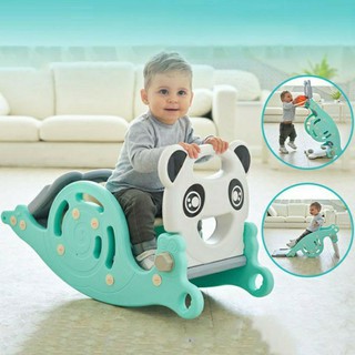 Cầu trượt kết hợp bập bênh và ném bóng rổ đa năng , cầu trượt bập bênh 3 trong 1