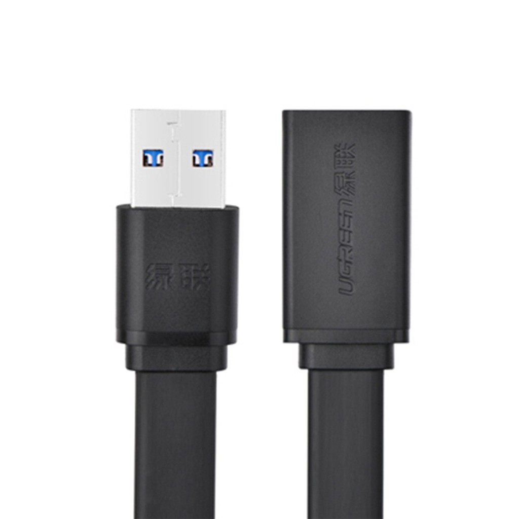 Cáp nối dài USB 3.0 dây dẹt dài 0.5M âm dương chính hãng Ugreen UG-30128 cao cấp