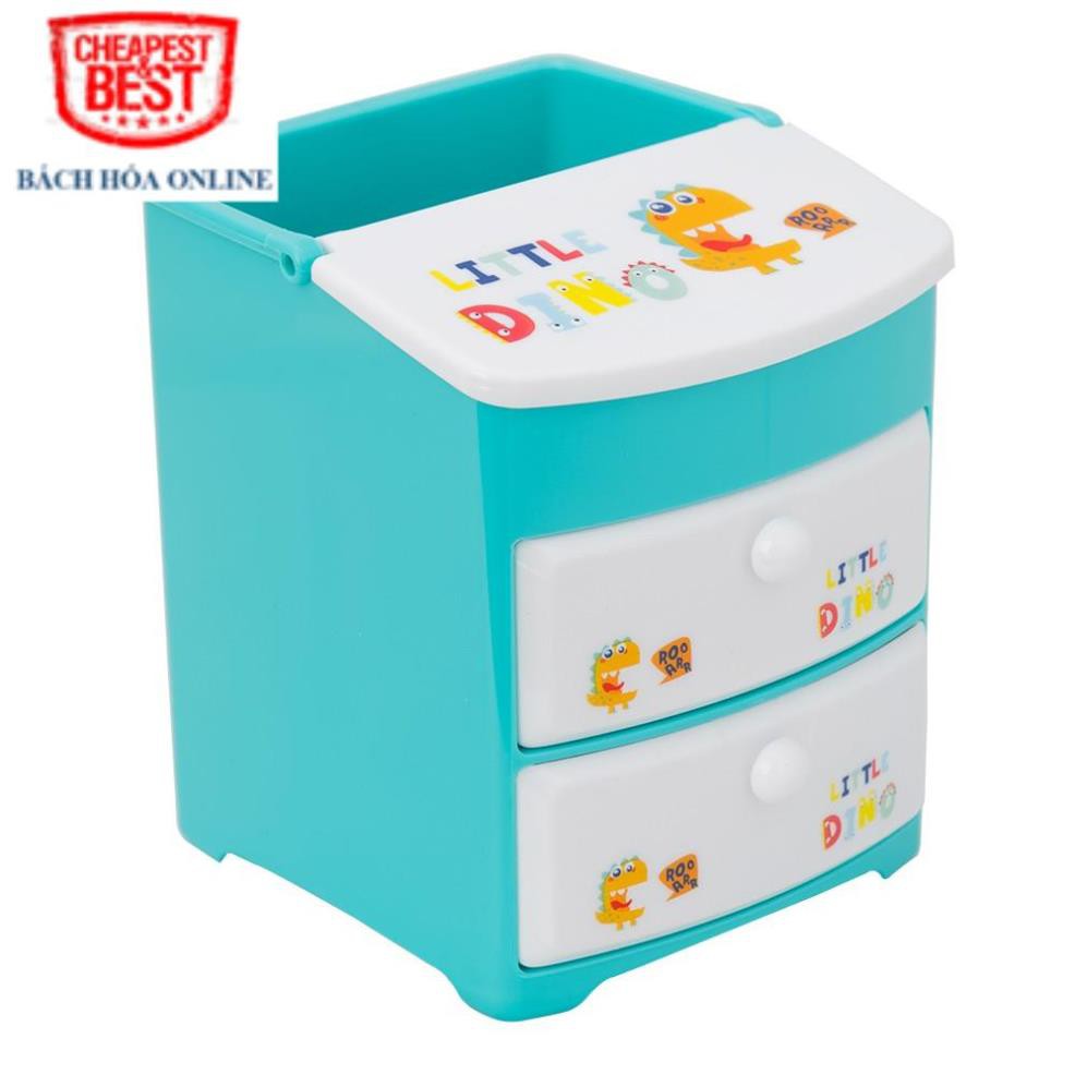 Khay cắm bút học sinh Deli 9136 Yooco Hồng, Xanh-1 cái