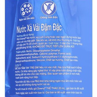 (130k duy nhất hnay) Nước Xả vải Downy Expert Thể Thao Túi 2.4L