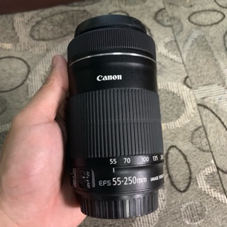 lens zoom canon 55-250 is stm