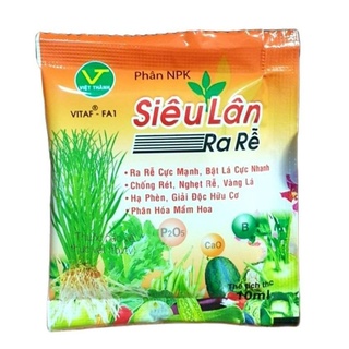 💎 siêu lân 🌱 ra rễ cực mạnh, bật lá cực nhanh, nghẹt rễ, vàng lá hạ phèn, giải độc - phân bón vitaf f