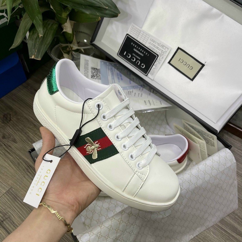 🔥Full pk + 🎁 Siêu phẩm gucci con ong gót 2 màu hàng cao cấp 🔥