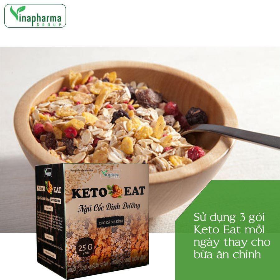 Ngũ Cốc Dinh Dưỡng Giảm Cân KETO EAT - Sản Phẩm Cho Sức Khỏe | BigBuy360 - bigbuy360.vn