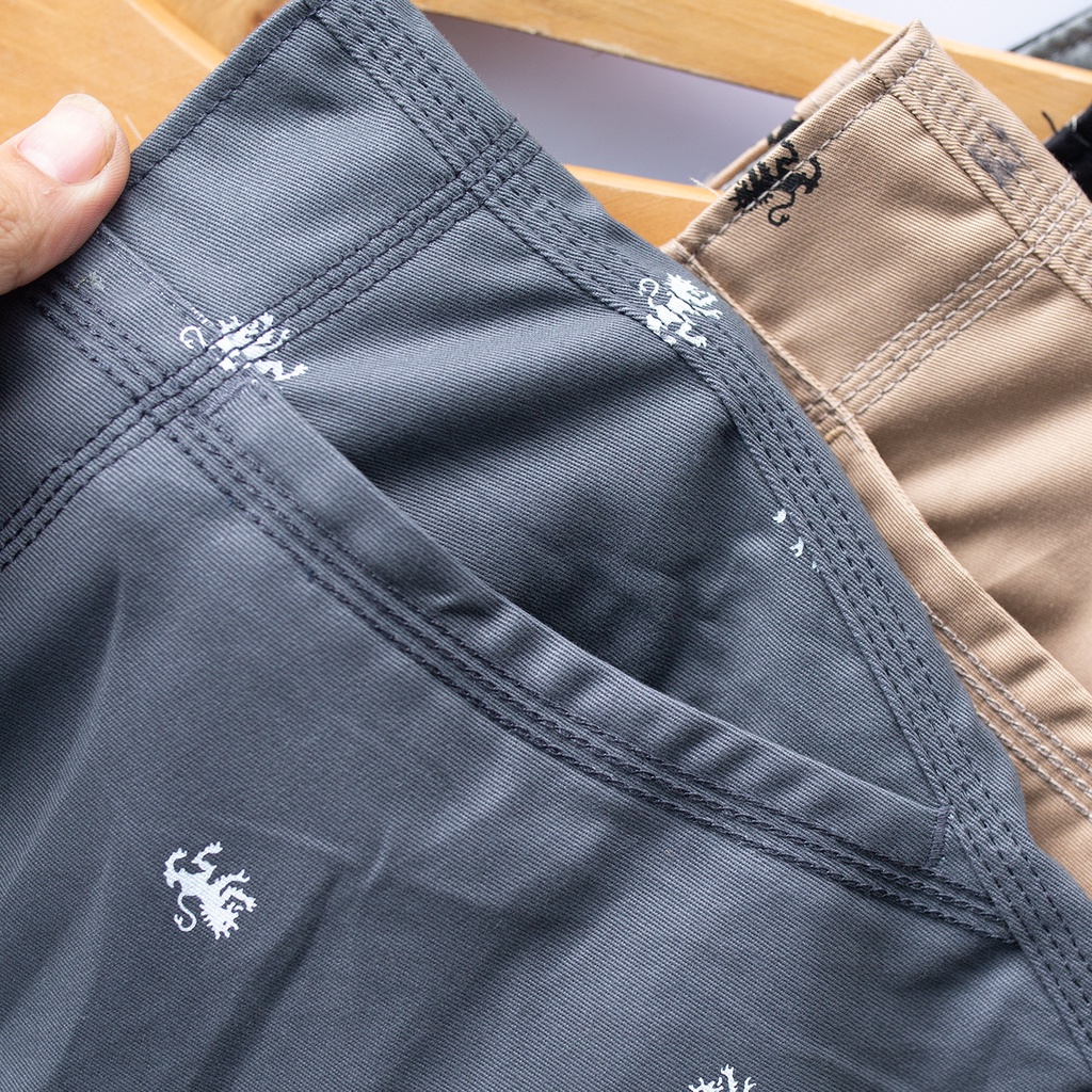 QUẦN SHORT KAKI NAM IN HÌNH CHIẾC XE