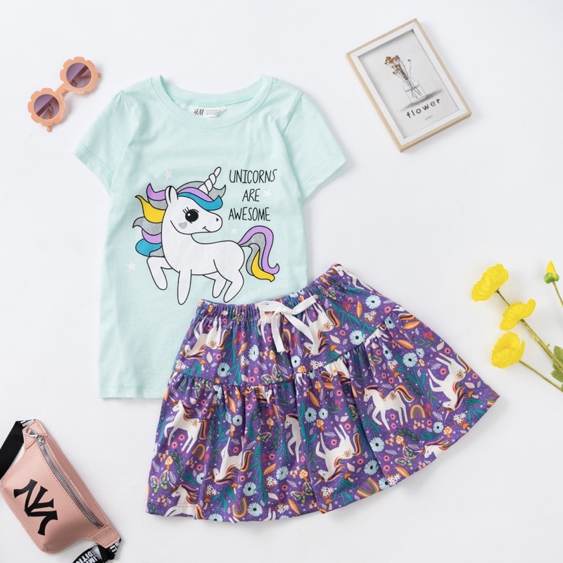 SALE SỐC ❌ Set bé gái cotton quần váy siêu xinh 18-45kg