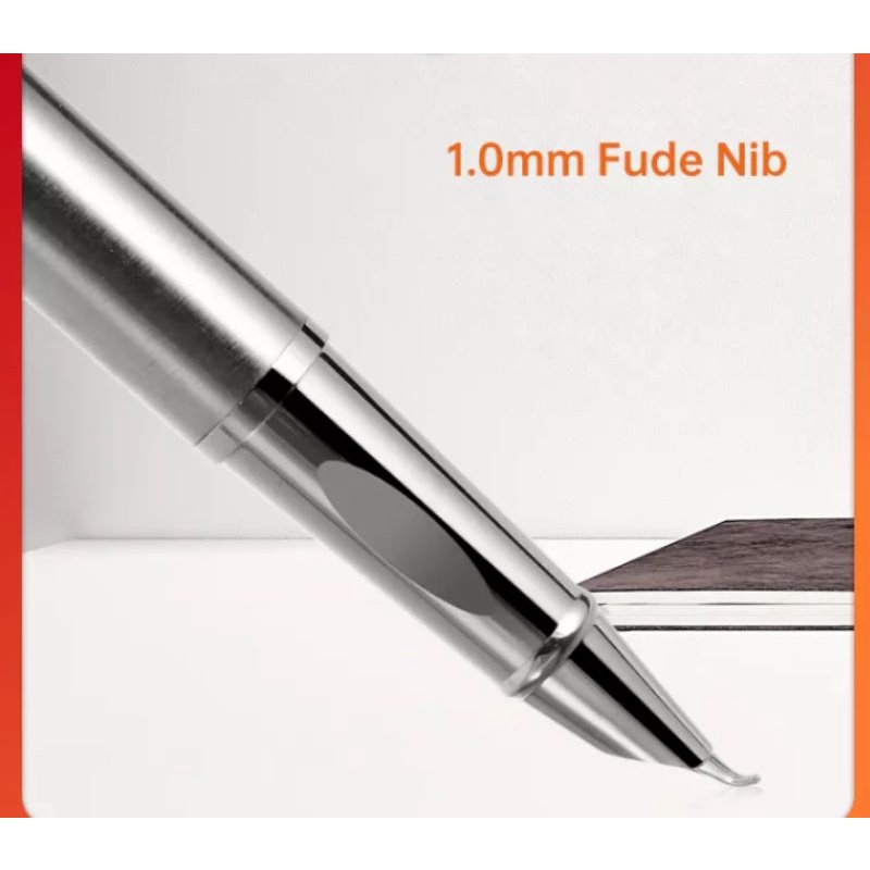 Bút sắc ngòi cong, 1.0mm viết chữ Phạn, Tạng, thư pháp/ kèm tặng hộp