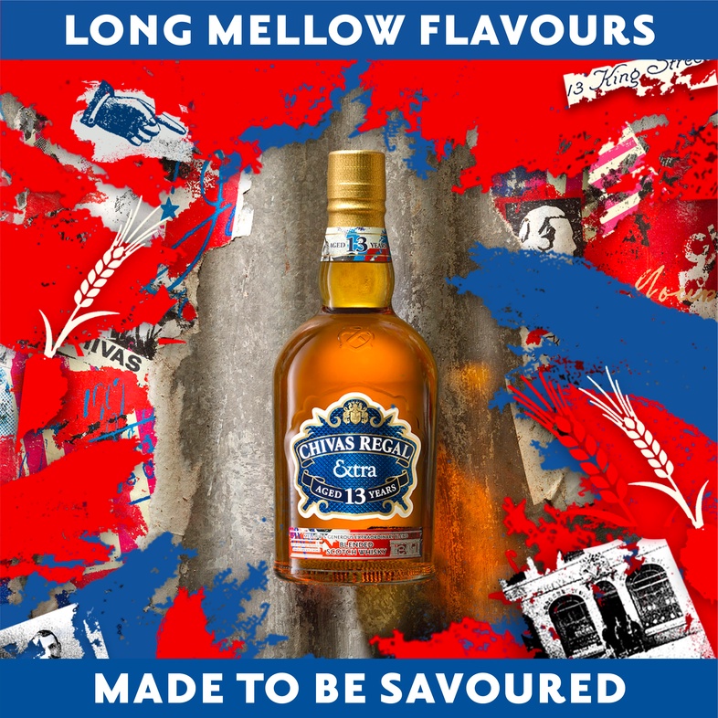 Rượu Chivas Regal 13 YO Extra Rye Casks Nồng Độ Alc 40% 700ml  Kèm Hộp