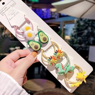 Dây buộc tóc, cột tóc cho bé gái set 10 chiếc (được chọn mẫu) xuất Hàn