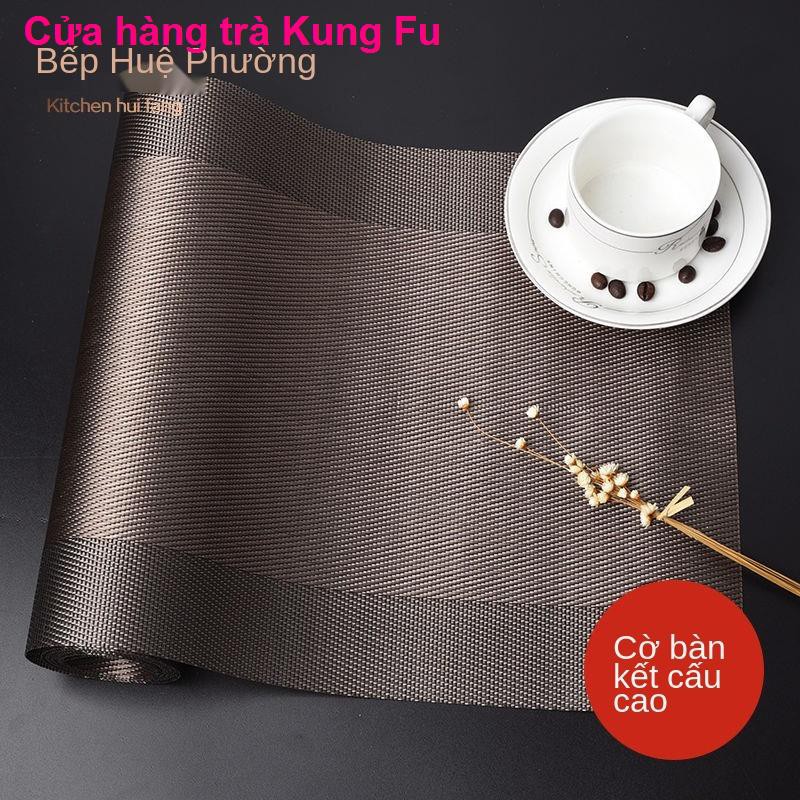 chiếu trà trúc phụ kiện bộ bàn Á hậu không thấm nước đạo Thiền Trung Quốc khay trải vải khăn cờ