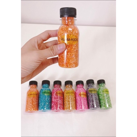 Gạo 10 màu đồ chơi phát triển trí tuệ cho bé