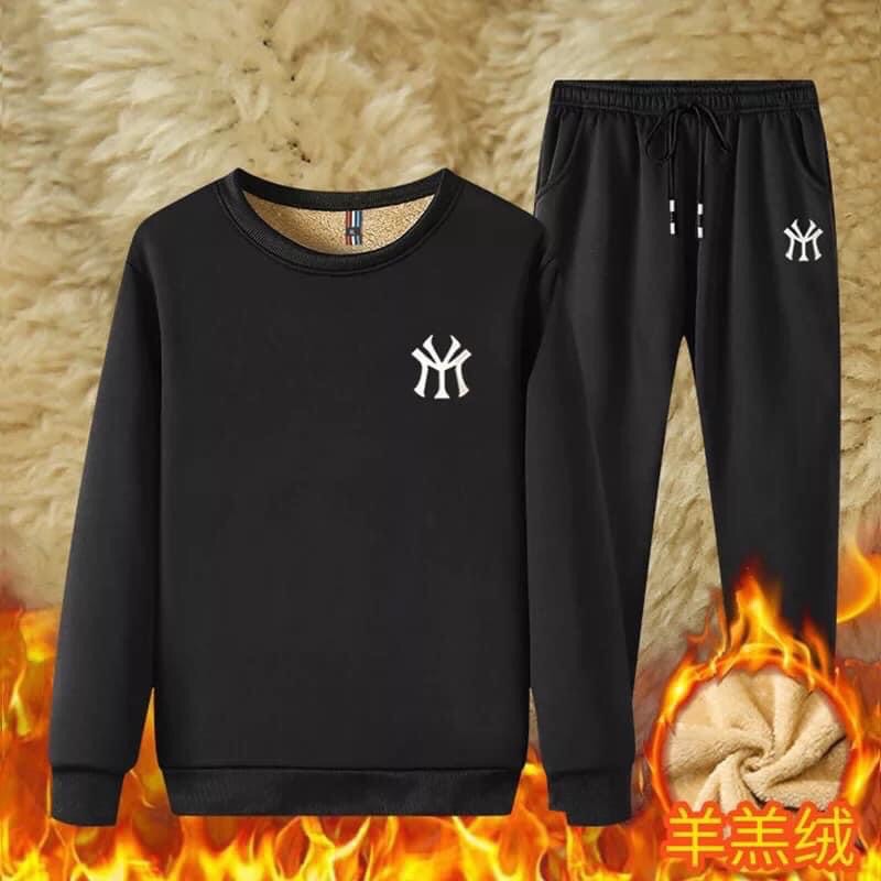 combo 2 bộ nam lót lông