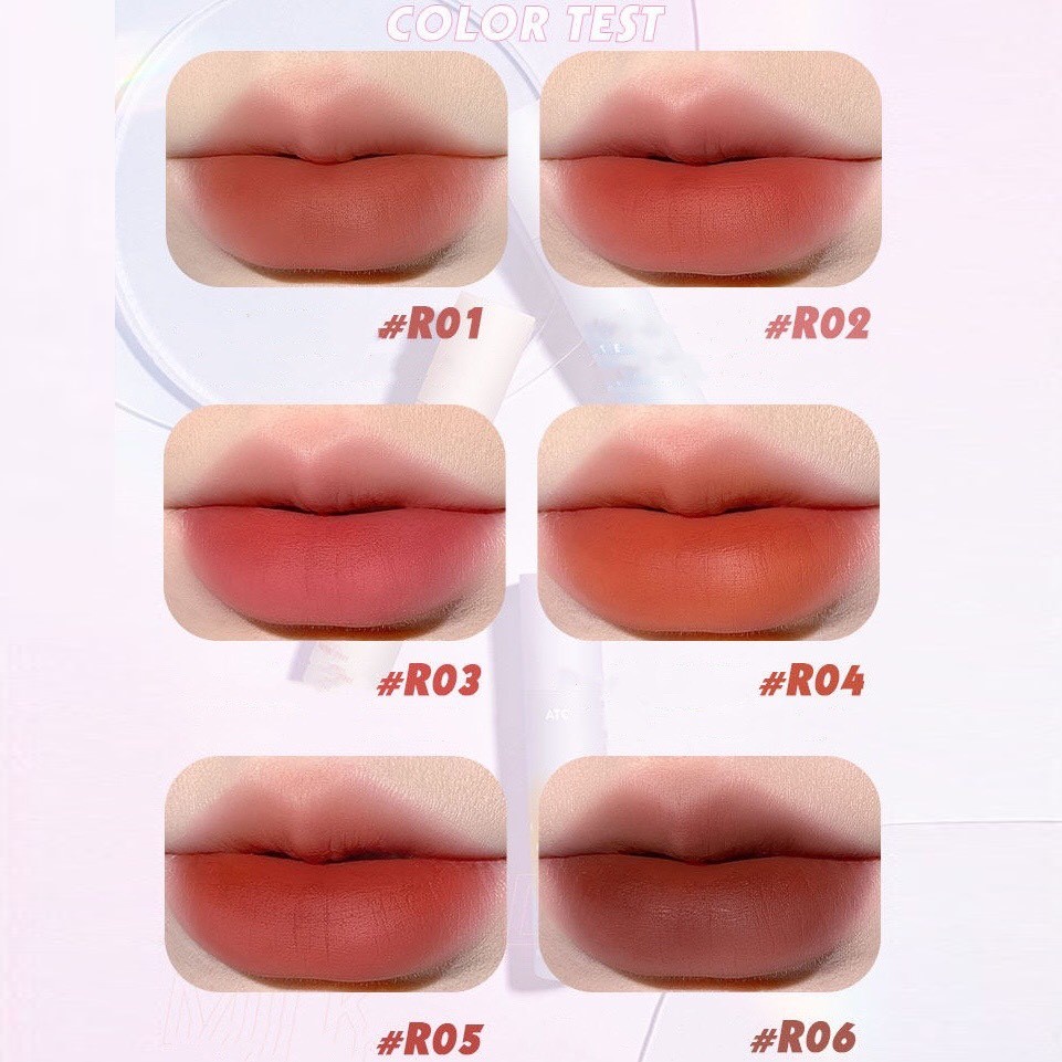 Son kem ATORS mịn lì mềm môi Ombre Water To Mist Lip Glaze lâu trôi hot trend ATOR01