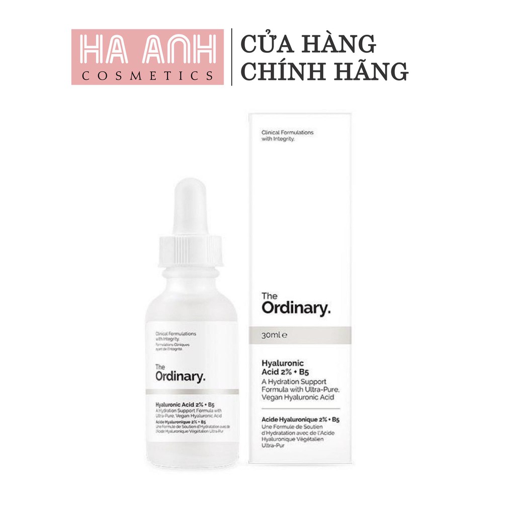 Tinh chất dưỡng da serum The Ordinary Hyaluronic Acid 2% + B5