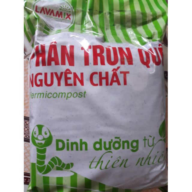 5kg phân trùn quế nguyên chất siêu dinh dưỡng