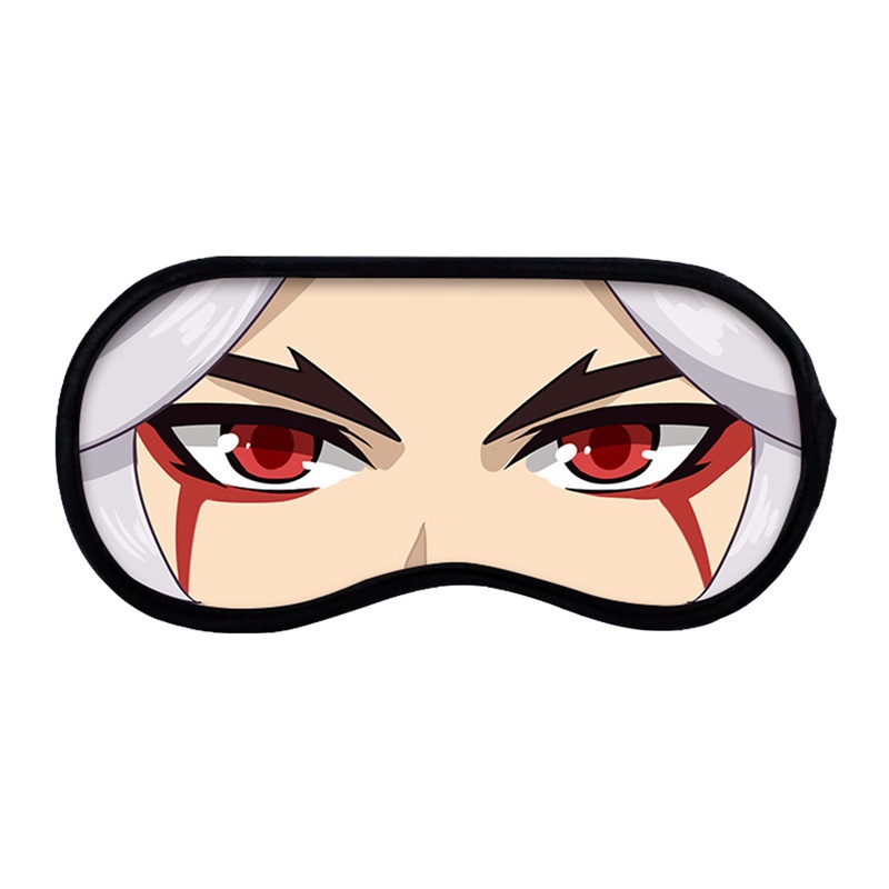Miếng Bịt Mắt Ngủ Thoáng Khí In Họa Tiết Hoạt Hình Anime Genshin Impact/Tokyo Revengers/ King Ranking