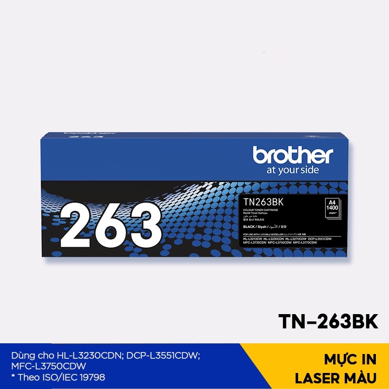 Mực in Brother TN 263 Toner - HÀNG CHÍNH HÃNG