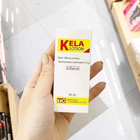 Dưỡng Thể Thu Nhỏ Lỗ Chân Lông Kela Lotion 30ml Thái Lan.
