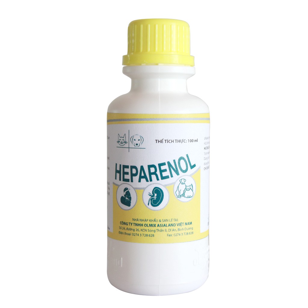 HEPARENOL® 100ml Thuốc bổ gan thận dạng uống