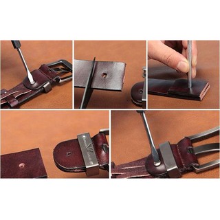 Đinh đục lỗ thắt lưng, dụng cụ đục lỗ thắt lưng