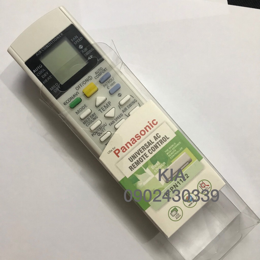 Remote điều khiển điều hòa máy lạnh đa năng PANASONIC K PN1122