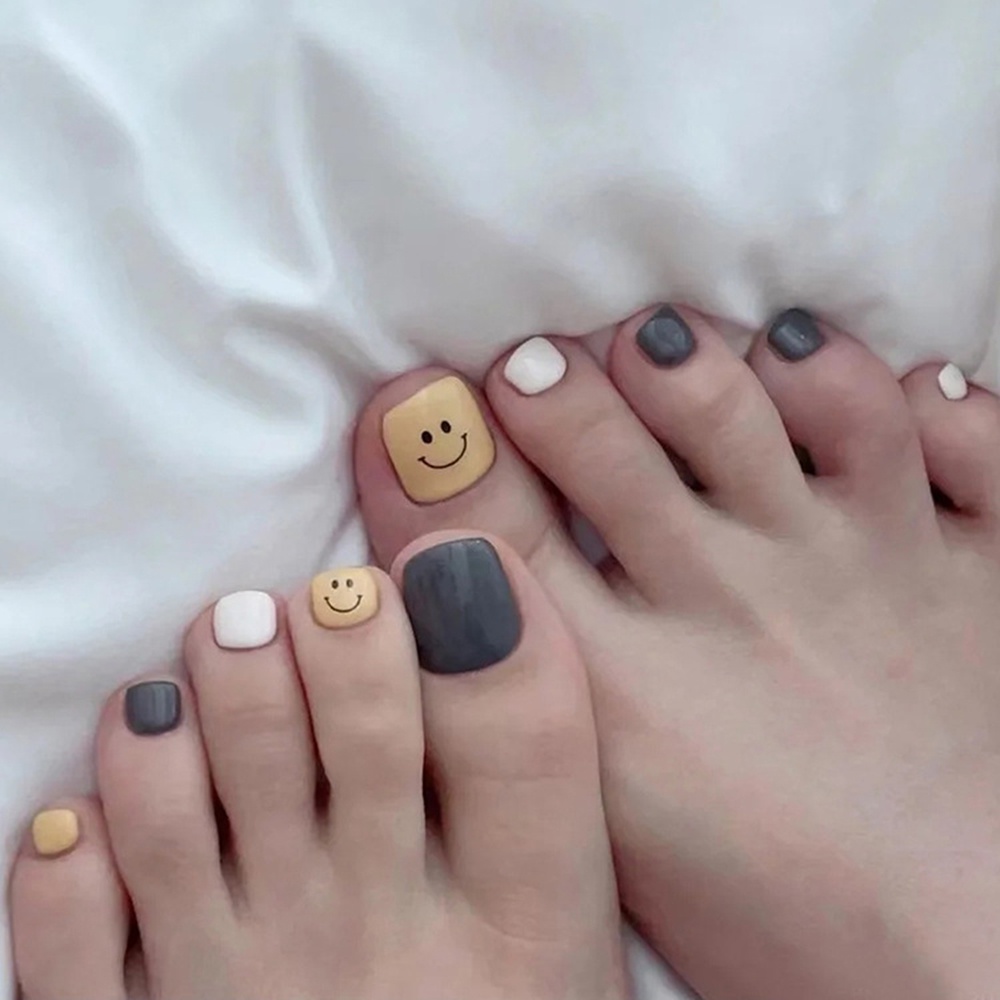 Bộ 24 Móng Chân Giả Cho Nữ