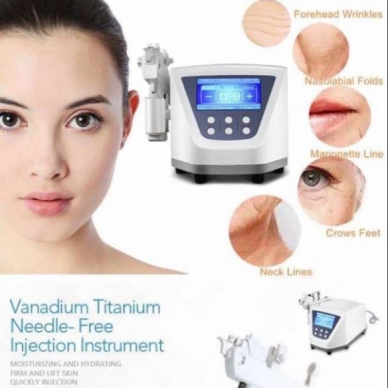 Máy Cấy Tinh Chất NaNo căng bóng da, đồng thời chống nhăn