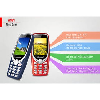 Điện thoại Masstel A331