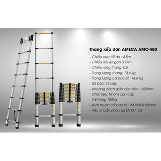 Thang xếp đơn Ameca AMC-480 4,8m