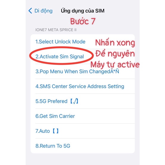 Sim ghép ione 7 cho máy lock ghép thủ công