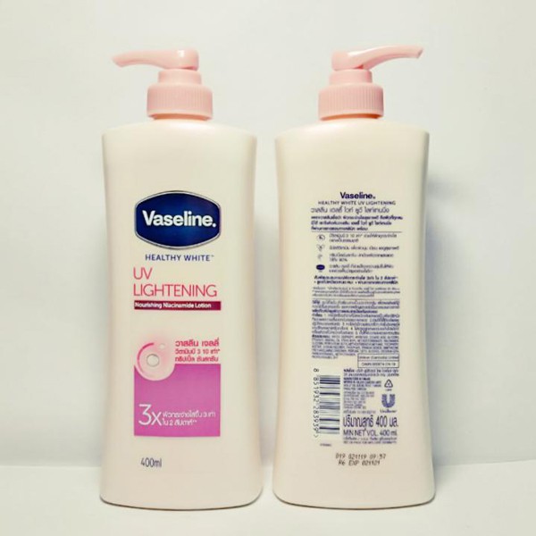 Sữa Dưỡng Thể Trắng Hồng Da Vaseline Healthy White UV Lightening 400ml