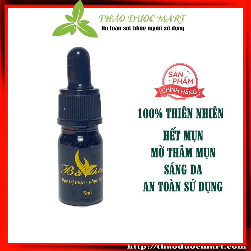 Serum Giảm Mụn Thâm Acnes Serum Bà Thông 100% Chiết Xuất Từ Thảo Dược Thiên Nhiên, An Toàn, Hiệu Quả
