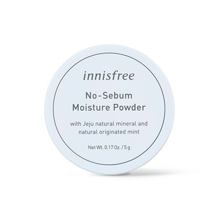 Phấn Phủ Bột Kiềm Dầu Không Màu Innisfree No-Sebum Mineral & Moisture Powder 5gr