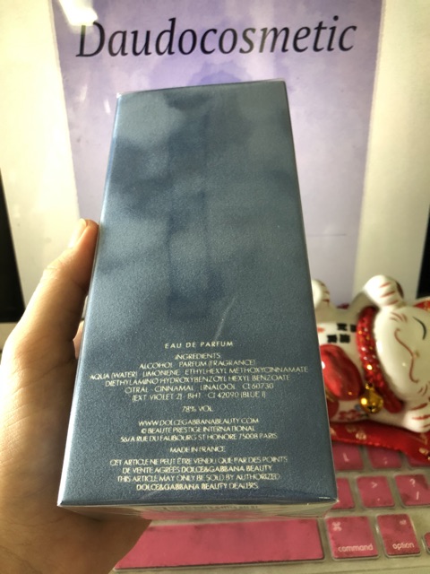 Nước hoa D&G Light Blue Eau Intense EDP 25ml - 100ml