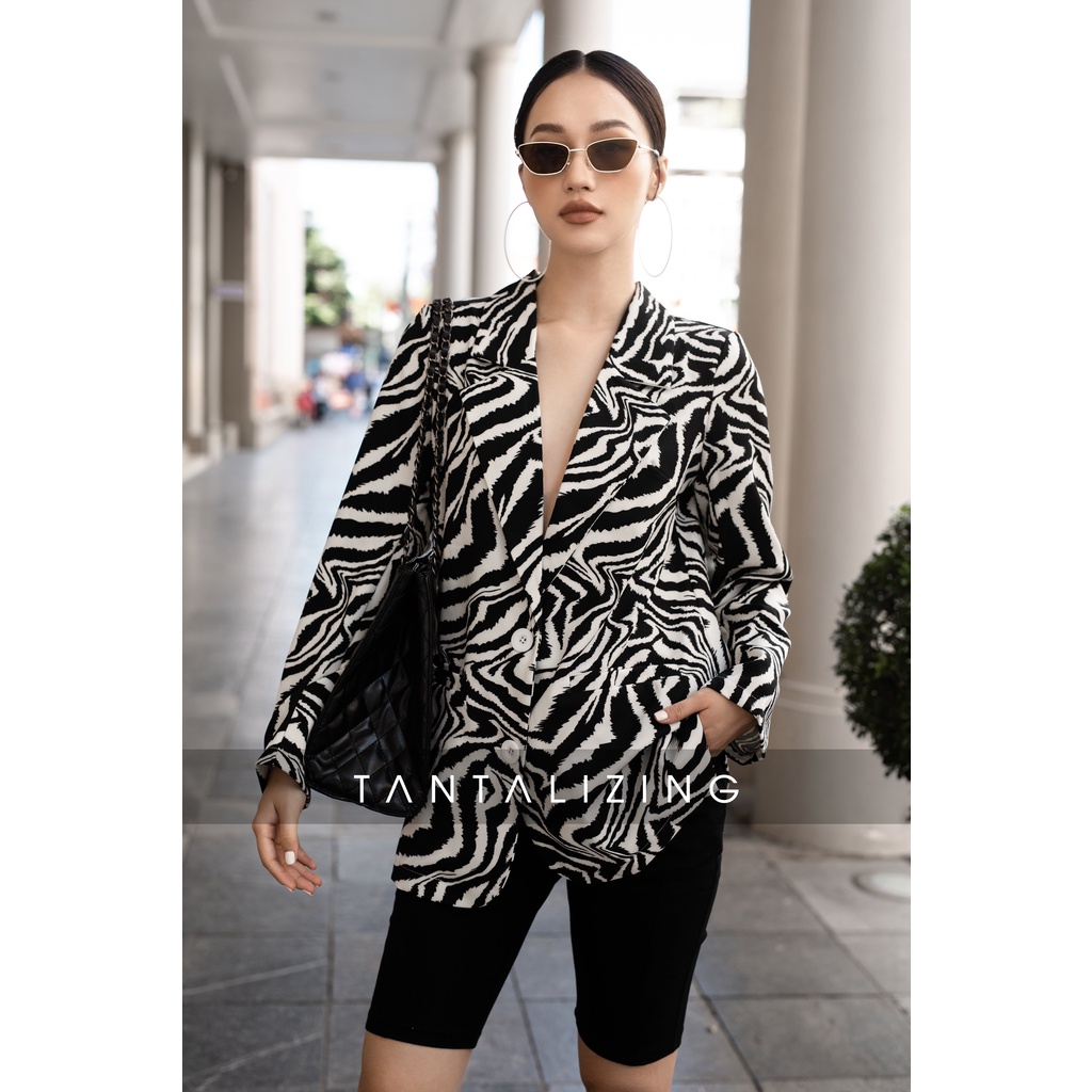 Áo Vest Vằn Phong Cách Thương Hiệu Tantalizing Hải Phòng Size S M
