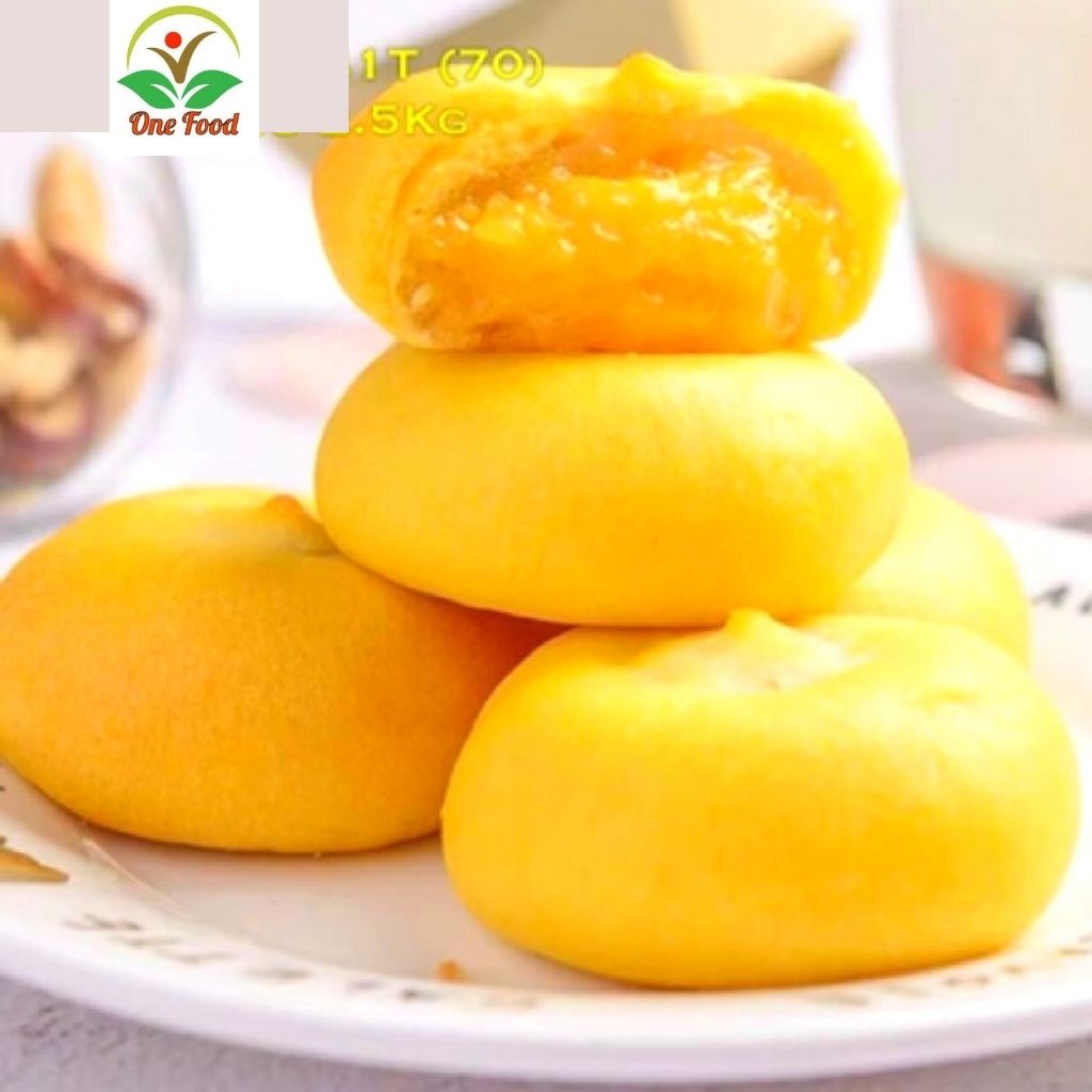 Bánh Trứng Chảy Siêu Ngon, BÁNH PÍA TRỨNG MUỐI ngàn lớp tan chảy, đồ ăn vặt, OneFood68