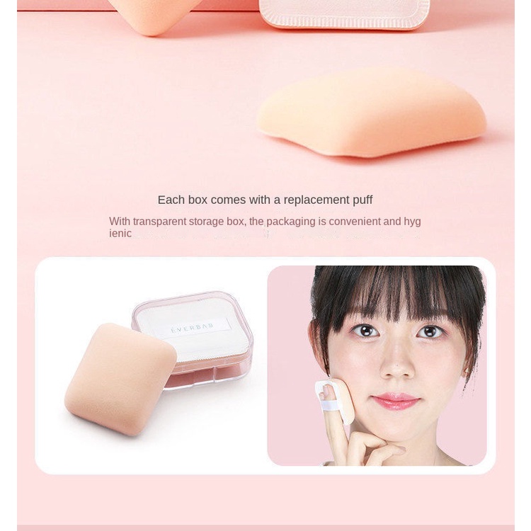 Mút Trang Điểm Tán Kem Nền Dạng Lỏng Everbab