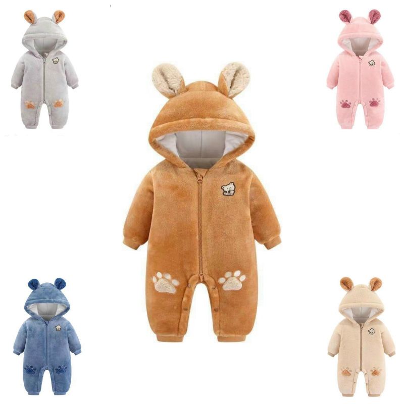 Body ủ bông siêu dày cho bé 3 -10kg hàng QCCC