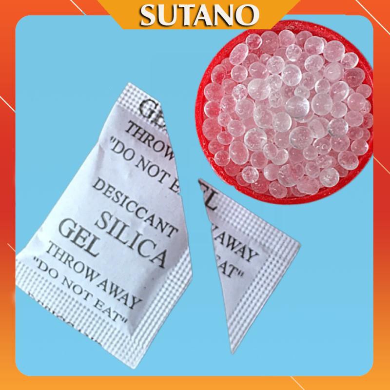 Gói Hút Ẩm Silicagel - Túi Hút Ẩm Cho Quần Áo giày dép Chống Ẩm Mốc (1 Gram/Gói)