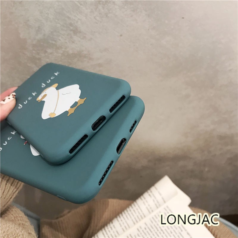 ốp lưng điện thoại hình con vịt đáng yêu cho iphone 6/6s/7/8/x | BigBuy360 - bigbuy360.vn
