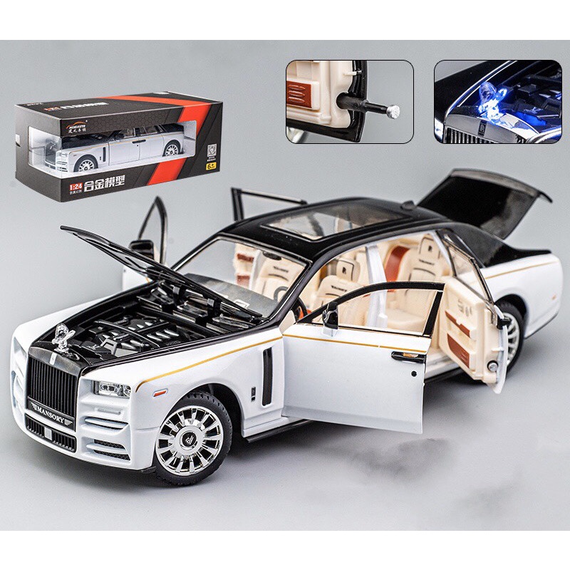 Mô hình xe Rolls-Royce Phantom tỉ lệ 1:24 - Mô hình Siêu Xe