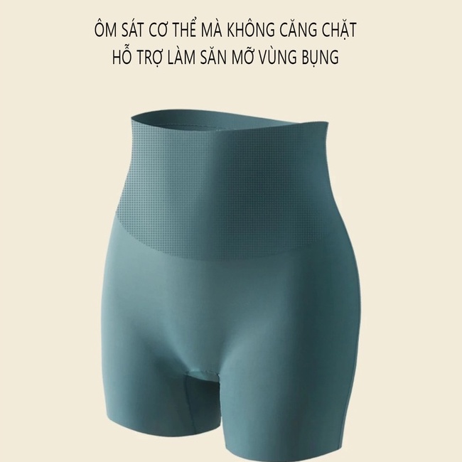 Quần Mặc Trong Váy Cạp Cao Gen Bụng Nâng Mông Kháng Khuẩn Chống Lộ Viền Cao Cấp D503