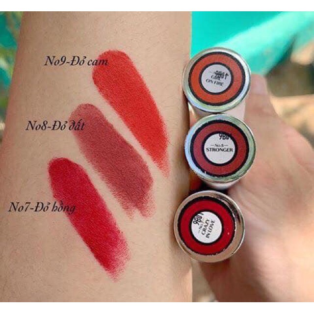 Son Thỏi LOVE M.O.I Hồ Ngọc Hà-Tone Đỏ.