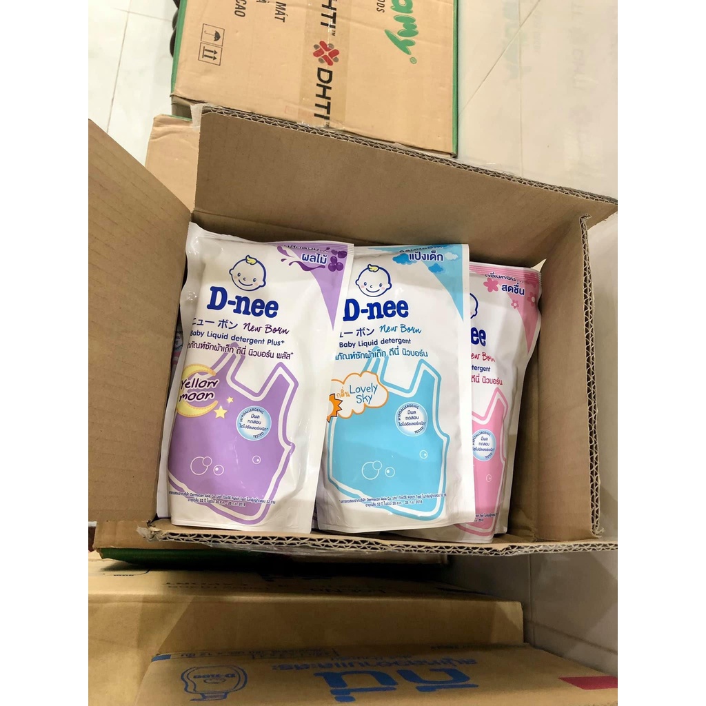 Nước giặt Dnee Thái Lan túi 600ml cho bé