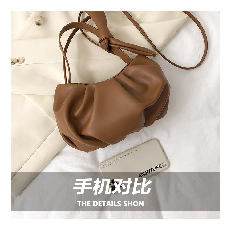 Túi Xách Nữ JASMIN NOIR Chất Da Pu Thiết Kế Dạng Đám Mây Thời Trang