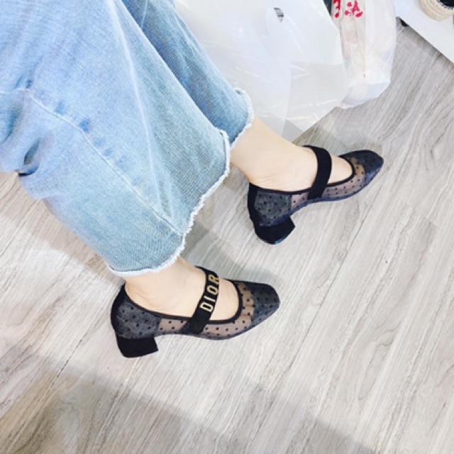 BỆT GÓT LƯỚI DÍOR 3P GIÁ RẺ